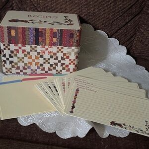 Recipe box